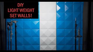 Building set walls (Lightweight and cheap)