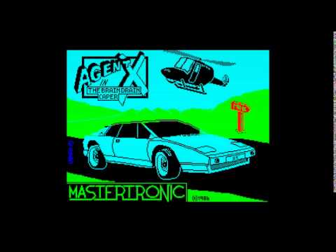 "Agent X" title music, ZX Spectrum 48k