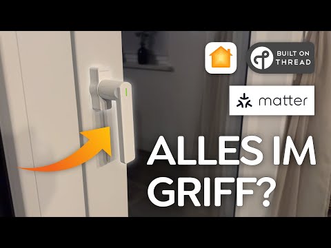 Smarter Fenstergriff mit Matter ausprobiert - SIEGENIA Fenstergriff