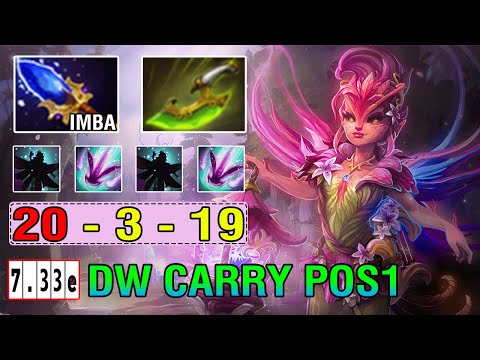 New Imba Carry [Dark Willow] Machine Gun Shadow Realm With Scepter + Swift Blink Unstopable 20Kill
