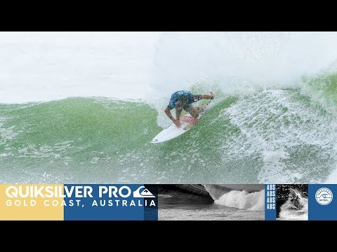 Wilson vs. Duru vs. Gouveia - Round One, Heat 4 - Quiksilver Pro Gold Coast 2018