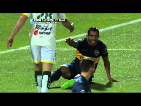 ¿Fue penal a Tevez? Defensa 0 - Boca 0. Cuartos de Final. Copa Argentina 2015. FPT.