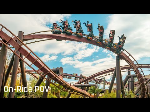Nemesis Inferno at Thorpe Park - POV - Front Row - 4K - 2023