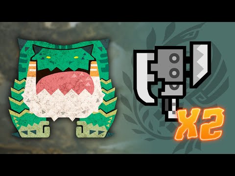 MHWilds Beta: Chatacabra 1:18 Switch Axe duo