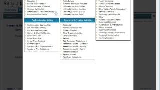 For UCSF Faculty: Advance - My CV Export