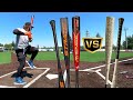 HITTING WITH THE 2023 AXE BATS | Axe Strato & Axe Avenge VS. Warstic Bonesaber & Marucci CatX BBCOR