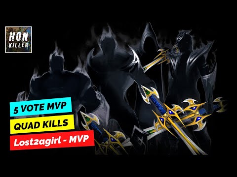 HoN Shadowblade NULLFIRE BLADE with SHRUNKEN HEAD - MVP