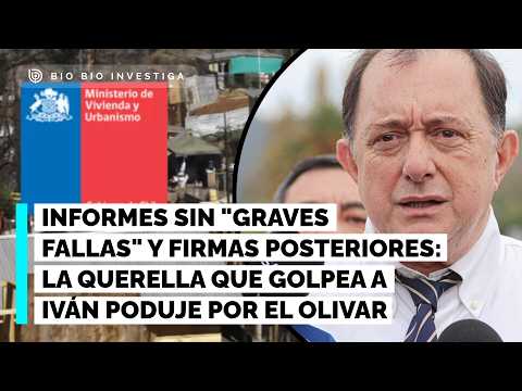 La querella que golpea a Poduje por El Olivar: informes sin "graves fallas" y firmas posteriores