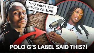 Download lagu Polo G's Record Label Says You Can't Say Jesus?! mp3