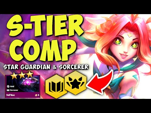 S TIER COMPS TFT SET 3 - 6 Sorcerers 6 Star guardians | LVL 3 Vel'koz | S comp TFT set 3 | TFT
