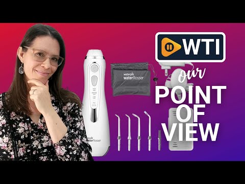Waterpik Cordless Advanced Water Flosser - WTI product video review