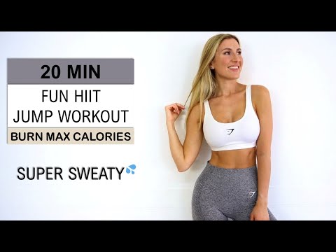 2.000 JUMPS IN 20 MIN | FUN HIIT JUMP WORKOUT | Burn Max Calories | Super Sweaty | No Repeat