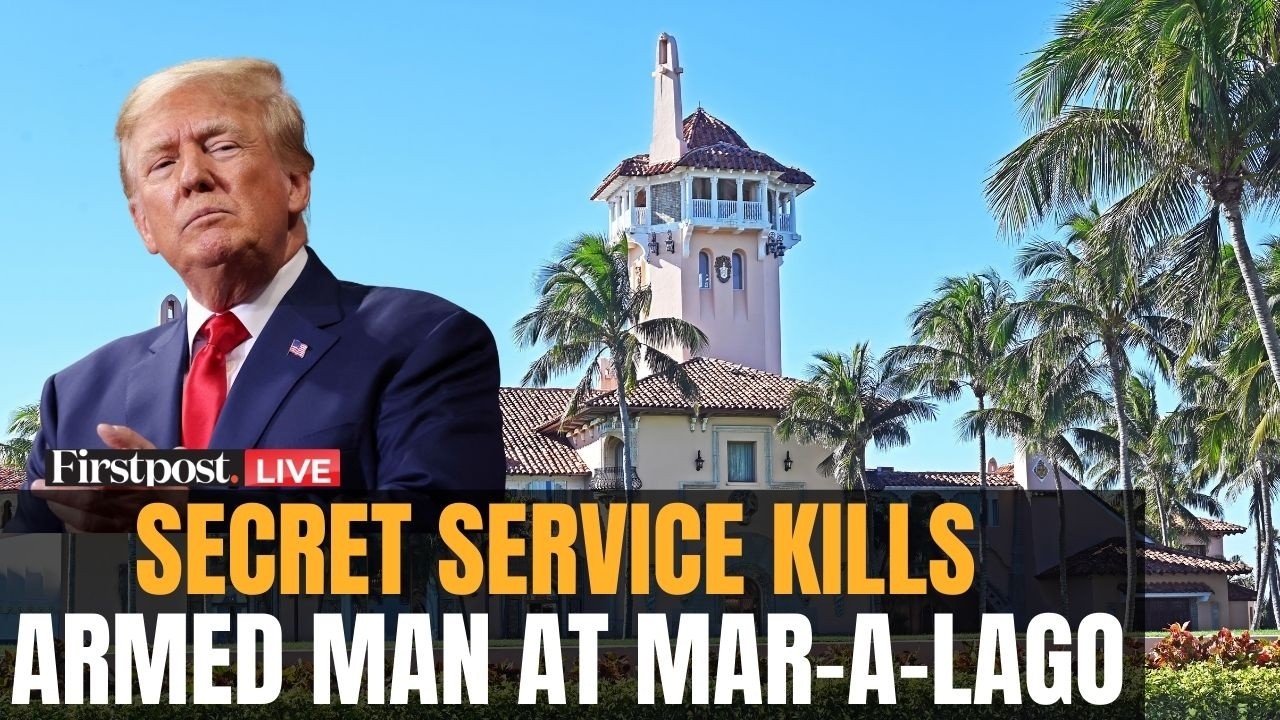LIVE: US Secret Service Shot Down Armed Man Trying to Enter Trump’s Mar-a-Lago Estate | N18G
