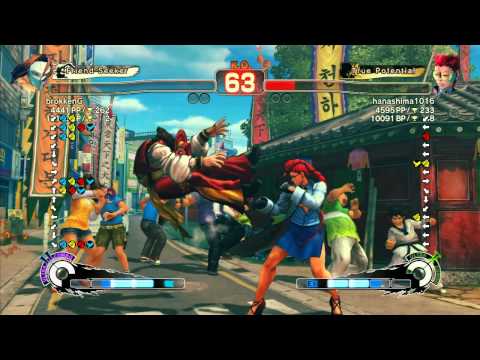 SSF4 AE: brokkenG (Claw) vs hanashima1016 (Viper) - Ranked Match (720p HD)