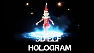 Epic 3D Hologram Elf — Coming Back Soon! Experience the Magic!