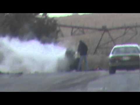 Vintage Top Fuel Blown Nitro Front Engine Dragster Explosion At Central Illinois Dragway!!