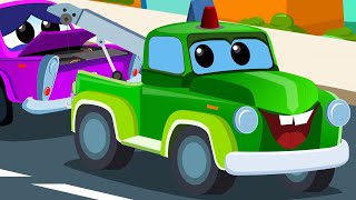 Download lagu Lagu Truk Derek, Kendaraan Kartun untuk Anak-Anak mp3
