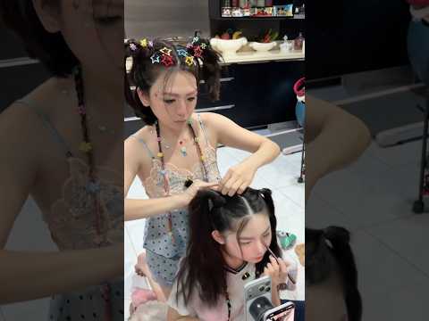 Bts naykilla makeup trend ala mommy and chrystal #chrystalxavierawinjaya