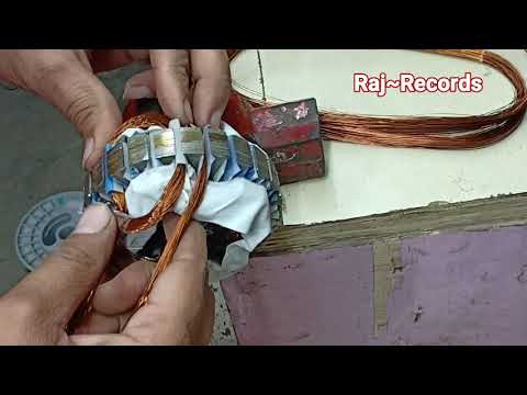 Ceiling fan motor high speed winding | ceiling fan coil winding डेटा हिंदी  | High Speed Ceiling Fan Video