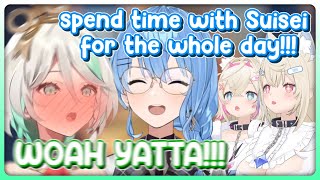 Cecilia Joins Suisei’s Stream and Immediately Hits a JACKPOT in Her New Year’s Roulette