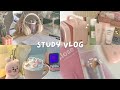 Study vlog 🎀 5am morning routine, waking up early, being productive, trying Japanese snacks, etc.