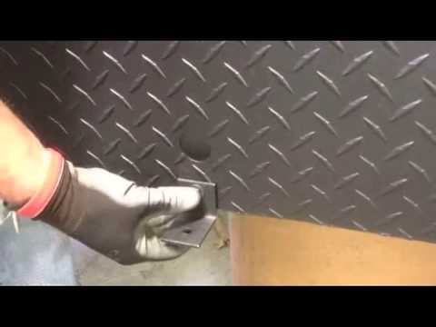 Jeep JK 4-door tool box installation