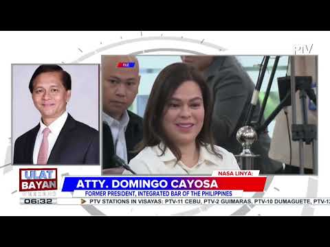 #UlatBayanWeekend | Panayam kay former IBP President Atty. Domingo Cayosa hinggil sa nakatak...