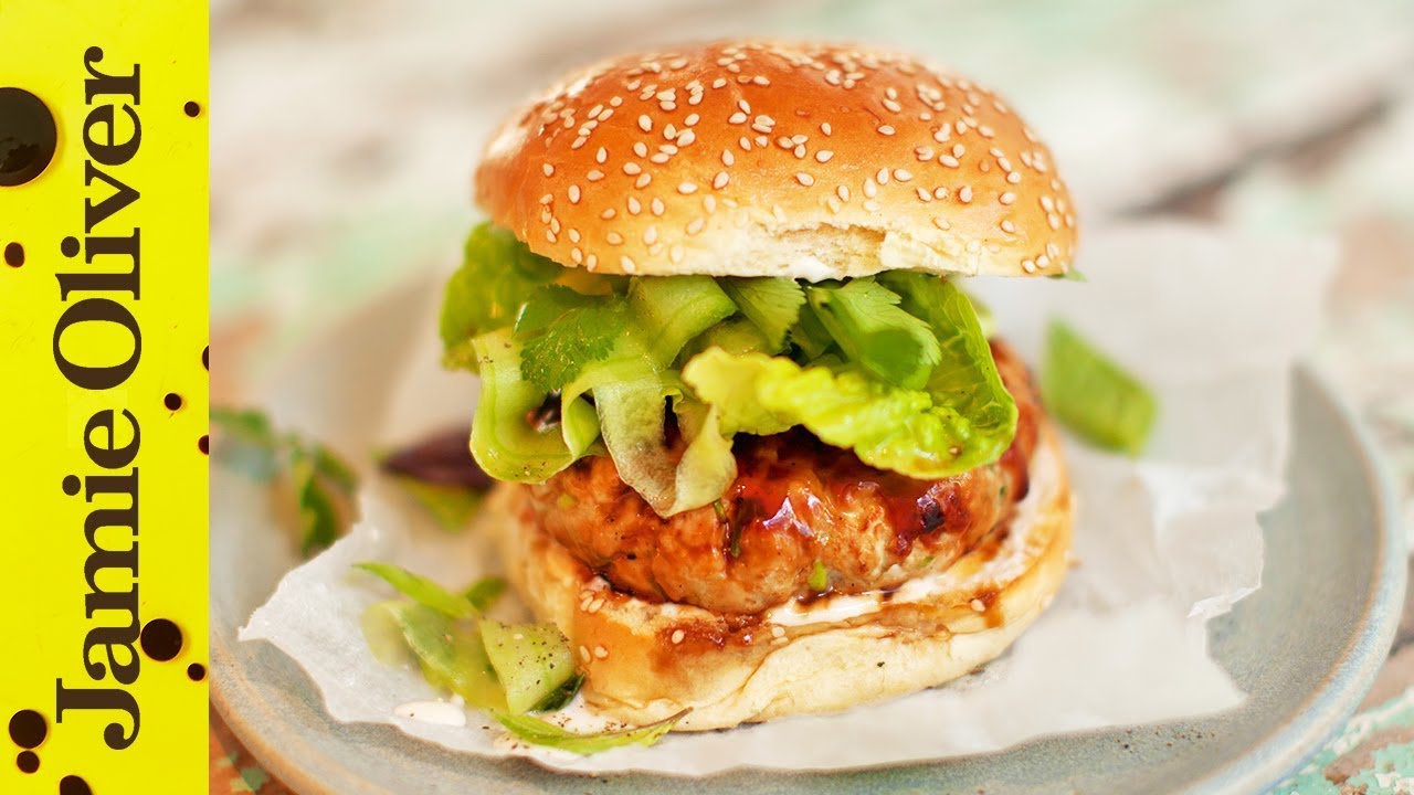The best tuna burger Fish recipes Jamie Oliver recipes
