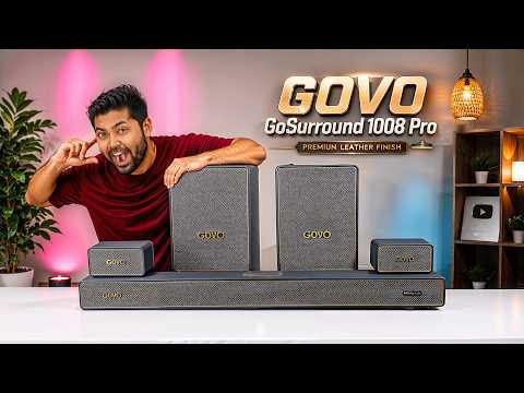 Thumbnail for GOVO GoSurround 1008 Pro Review | 680W 5.2 Channel Dolby Soundbar with Dual 6.5" Subwoofers