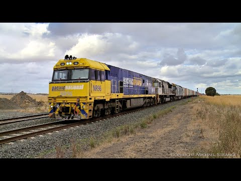3MA5 Container Freight Train With Locomotive LDP006 (18/1/2022) - PoathTV Australian Railways