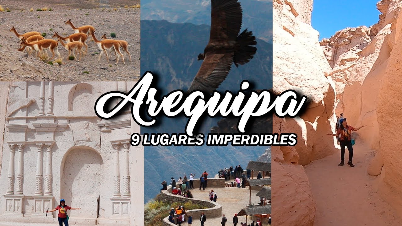 Arequipa 🇵🇪 9 tourist spots you should visit