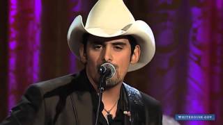 Brad Paisley   Welcome To The Future HD   Live at the White House
