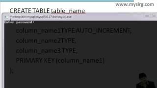 Chapter 16 auto increment in MySQL Hindi