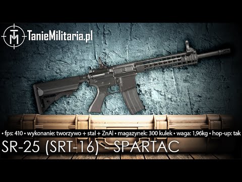 SR-25 (SRT-16) FIRMY SPARTAC  - TANIEMILITARIA.PL