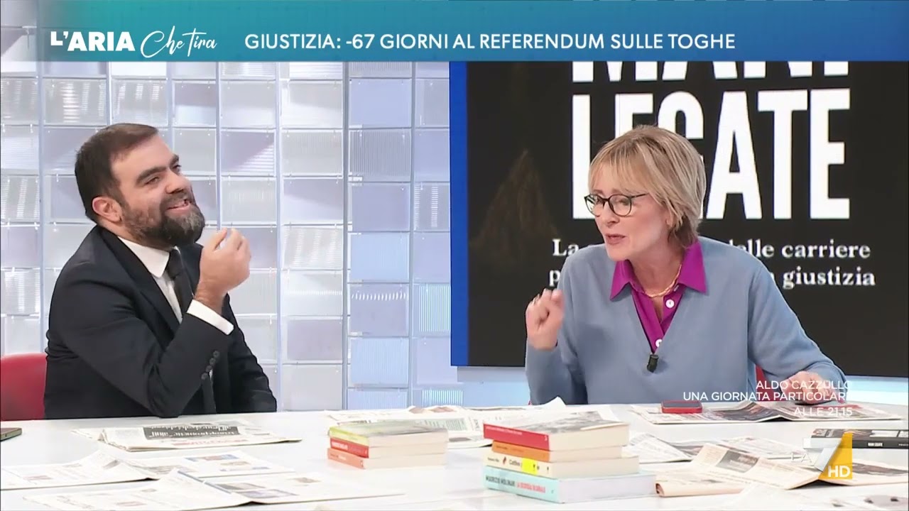 Referendum sulla giustizia, Maria Teresa Meli contro Marco Grimaldi: "I magistrati urlano al ...