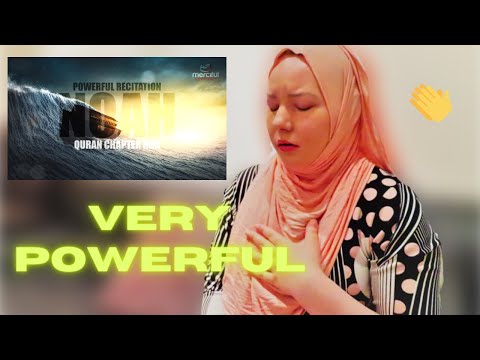 ICELANDIC GIRL REACTS TO SURAH NUH | ALLAH TELLS US ABOUT NOAH (AS)