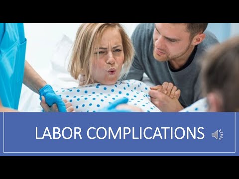 Labor Complications [RECORDED LECTURE]