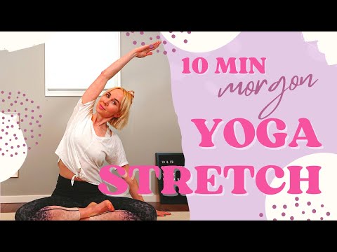 10 min MORGONYOGA STRETCH för nybörjare. Hemmayoga som passar alla.