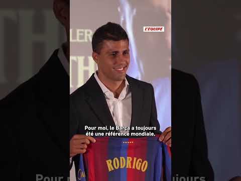 👀🇪🇸 Rodri l'assure : le FC Barcelone a toujours été son option numéro 1 ! #football #fcbarcelona