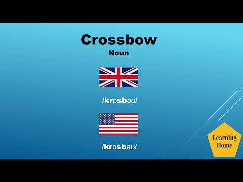 Crossbow meaning pronunciation and synonyms #Shorts