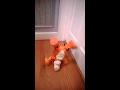 Disney Fisher Price Tumble Time Talking Tigger Tiger Plush Animated Talking Toy