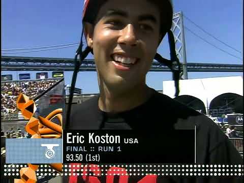 Eric Koston - X Games 2000 Skate Park Gold Medal Run [1080p60 Upgrade]