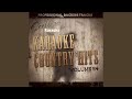 Infinity (Originally Performed by Don Williams) (Karaoke Version)