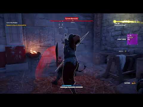 Assassin's Creed Origins Master Level Fail