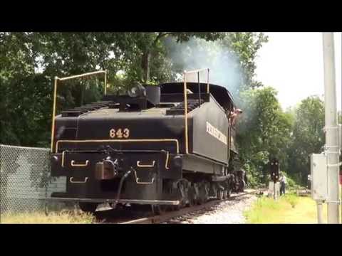 Steam in the Grove - Pennsylvania Railroad 643