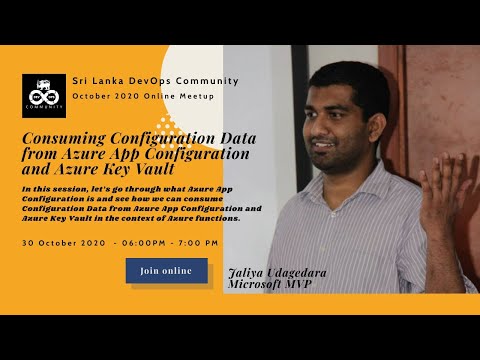 SL DevOps Community Meetup - October 2020 - Consuming Configuration Data from Azure AppConfiguration
