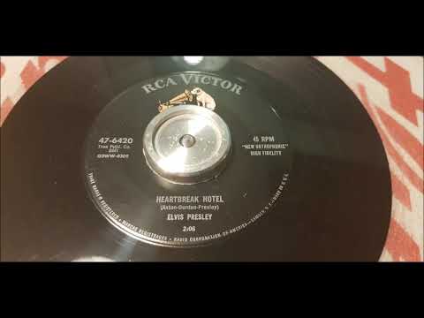 Elvis Presley - Heartbreak Hotel - 1956 Rockabilly - RCA 47-6420