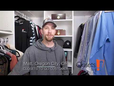 Closets To Go DIY Custom Closet Testimonial by Matt