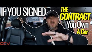You SIGNED A CONTRACT You PURCHASED a CAR | CHAD Makes It Easy to Understand - Car Biz Tips | Part 1