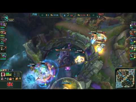 FW vs SKT - Karsa Steals Baron - World Championship 2016